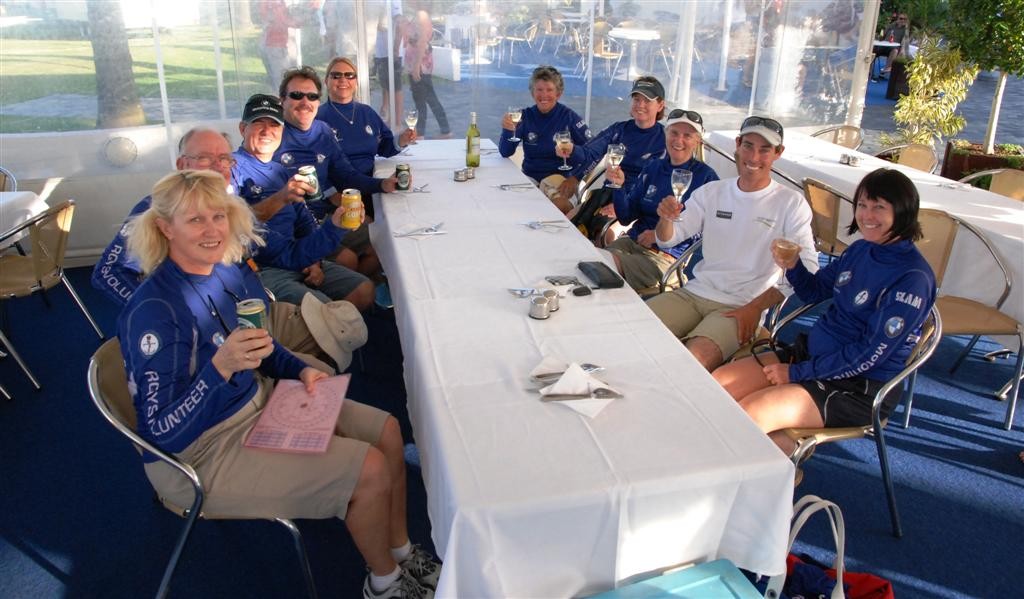 Mat Belcher with fellow Volunteers - Photo Suellen Hurling © Suellen Hurling 